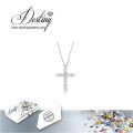 Destin bijoux cristal de Swarovski Collier croix pendentif